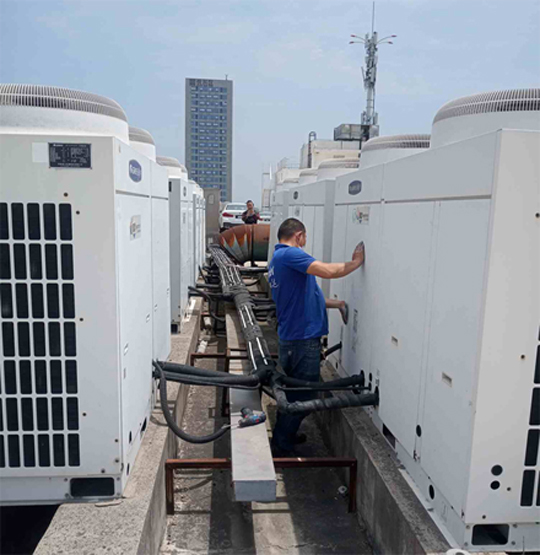 白河中央空调制热和不制冷系统维修方法